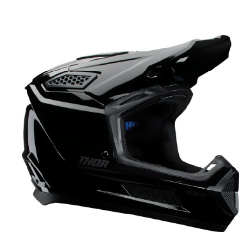 THOR Fleet Helmet - Blackout - Gloss Black  Riding Gear