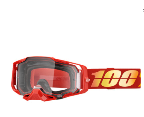 100% Armega Goggle - Nuketown - Clear Lens