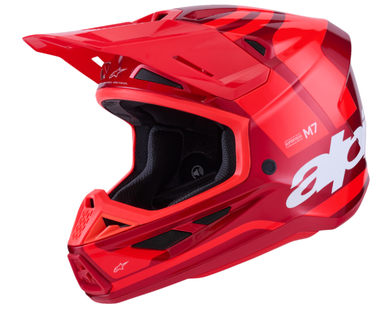 ALPINESTARS SM7 Helmet - Core - Gloss Red