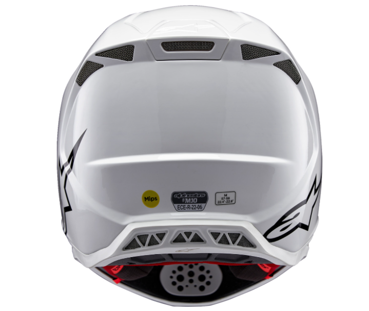 ALPINESTARS Supertech M10 Helmet - Solid - MIPS® - Gloss White