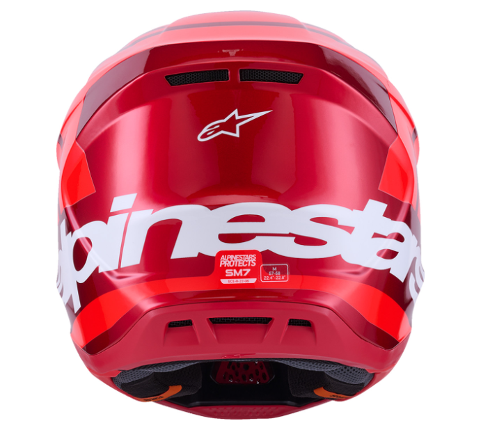 ALPINESTARS SM7 Helmet - Core - Gloss Red