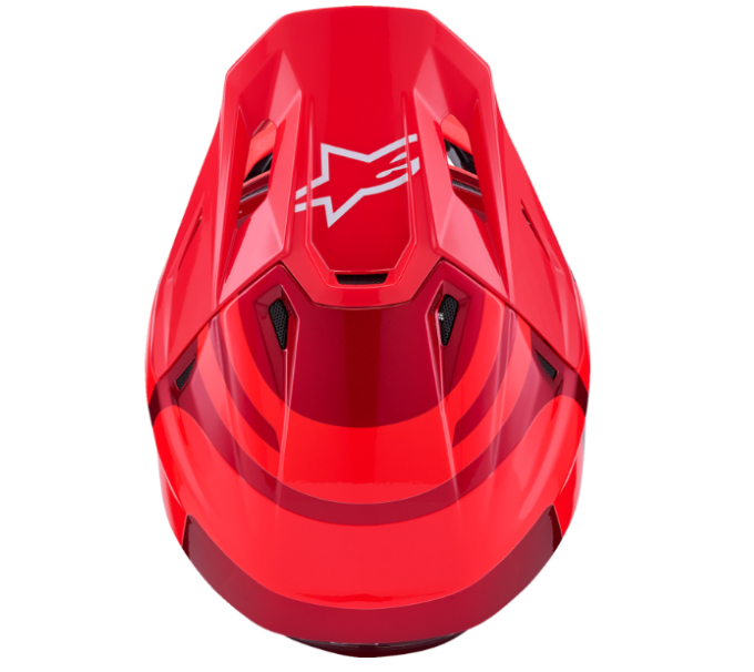 ALPINESTARS SM7 Helmet - Core - Gloss Red
